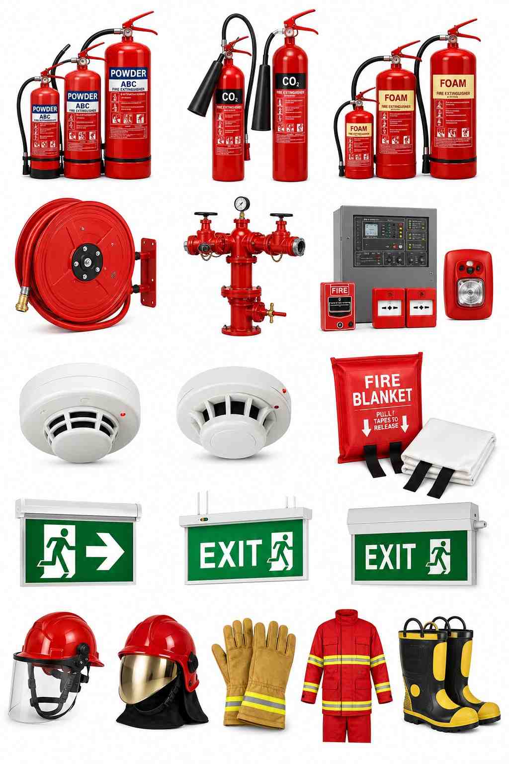 Fire Fighting and Safety Equipment